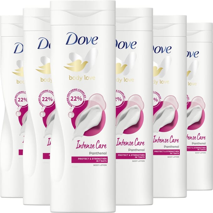 Dove - Body Love Bodylotion - Intense Care - 6 x 400 ml