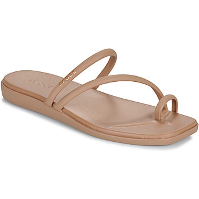 Crocs Miami Slippers en Sandalen Dames - Bruin - Maat 42-43 - Plastic