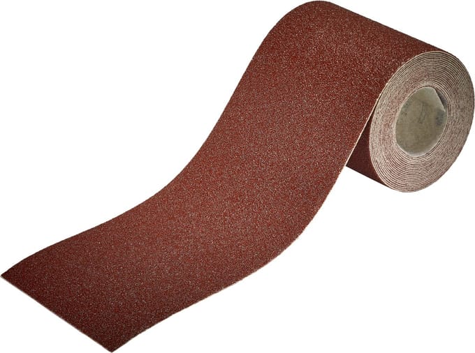 Wolfcraft 5810000 Schuurpapierrol Met klittenband Korrelgrootte (num) 60 (l x b) 4 m x 93 mm 4 m