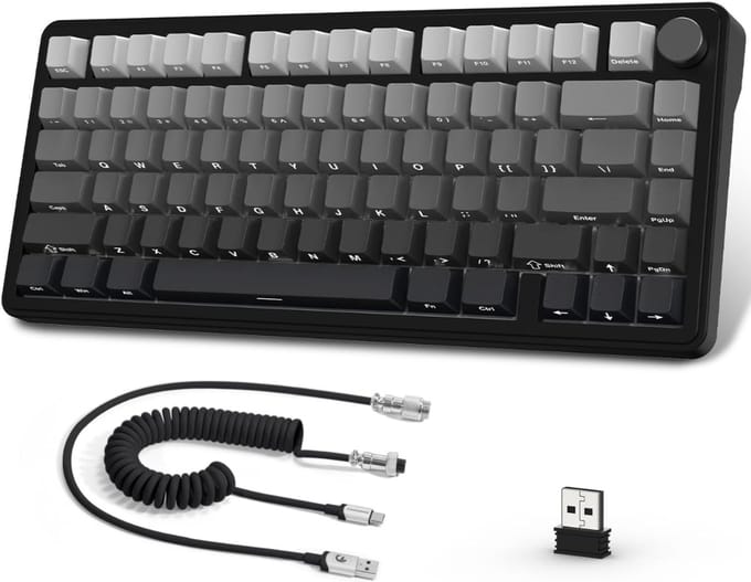 White-Label® Mechanical Keyboard - Mechanisch Toetsenbord Gaming - Zwart