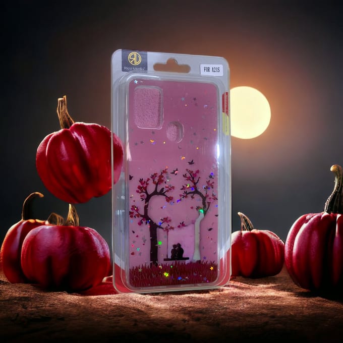 Silicone hoesje Geschikt voor Samsung Galaxy A21s/TPU back cover print (2)