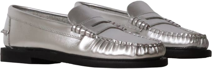 Leren damespantoffels Sebago Dan Met