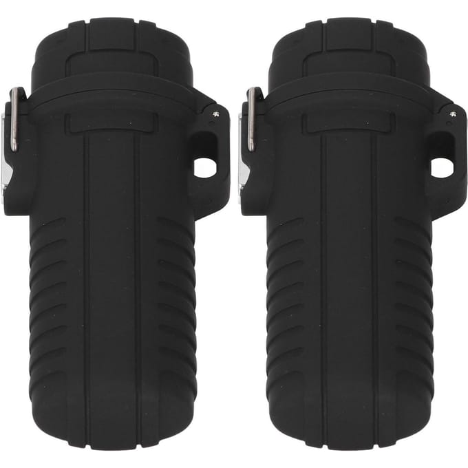 2 Pièces Tube de Rangement Étanche Couvercle Hermétique Anneau d'Étanchéité en Caoutchouc Tube en Plastique Boîte de Rangement pour noir