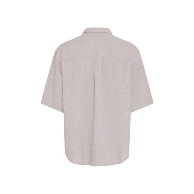 MSCH Copenhagen Mschviana Ginia 3/4 Shirt Dames - Jurken - Beige - Maat M/L