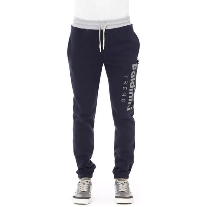 Baldinini Trend Blauwe Katoenen Broek