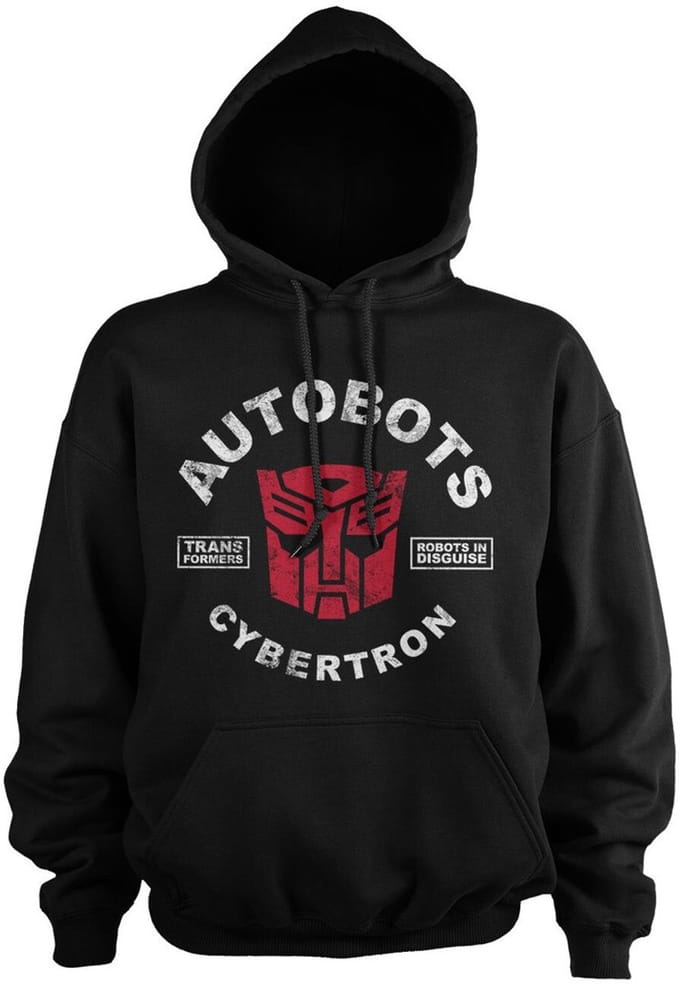 Transformers Autobots Cybertron -hoodie, zwart