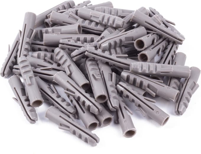 Pluggen 8 mm x 40mm Nylon / 50 Stuks