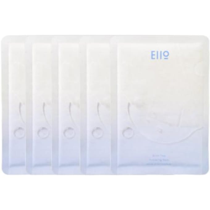 eiio Birch Tree Hydrating Mask 27ml  Per Sheet  (5 Sheets Per Box) (3 Options) #5sheets x 1pcs white