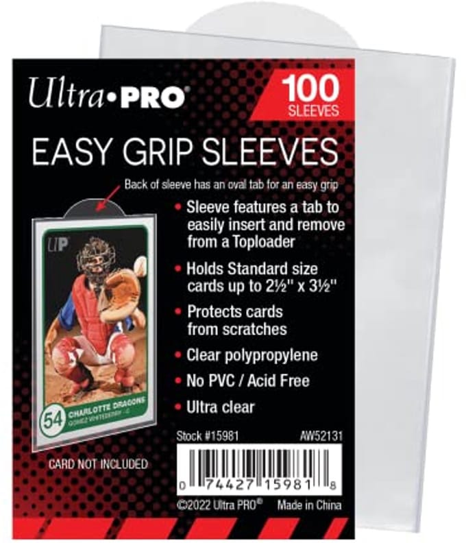 Easy Grip Kaarthoezen 2-1/2" x 3-1/2" - Bescherm je Verzamelstukken