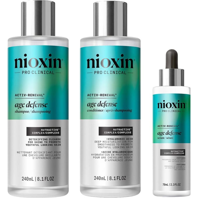 Nioxin Pro Clinical Age Defense Bundle - Full Regime