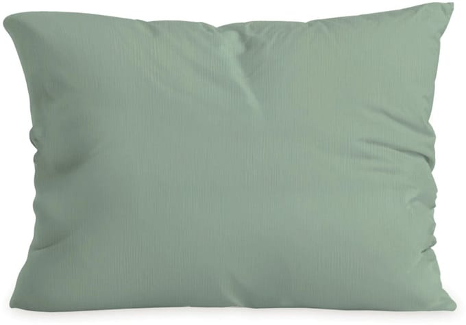 Zelesta Special Mousseline Kussensloop Set Van 2 - Eucalyptusgroen 80x80cm