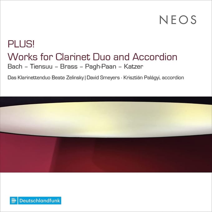 Das Klarinettenduo Beate Zelinsky, David Smeyers, Kristian Palágyi - Plus! Works For Clarinet Duo And Accordion (CD)