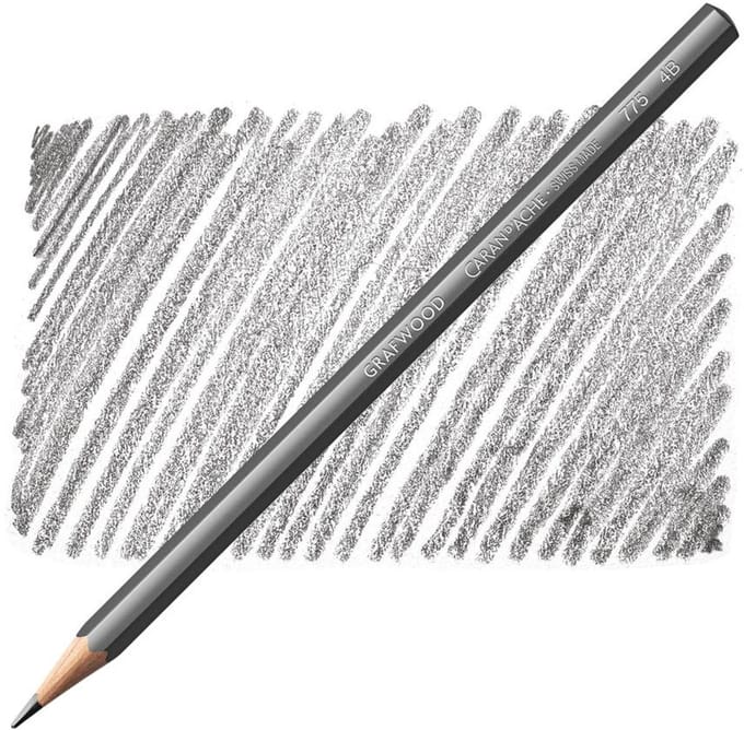 Caran D'ache - Grafwood Artist Grafietpotlood Extra fine - 4B
