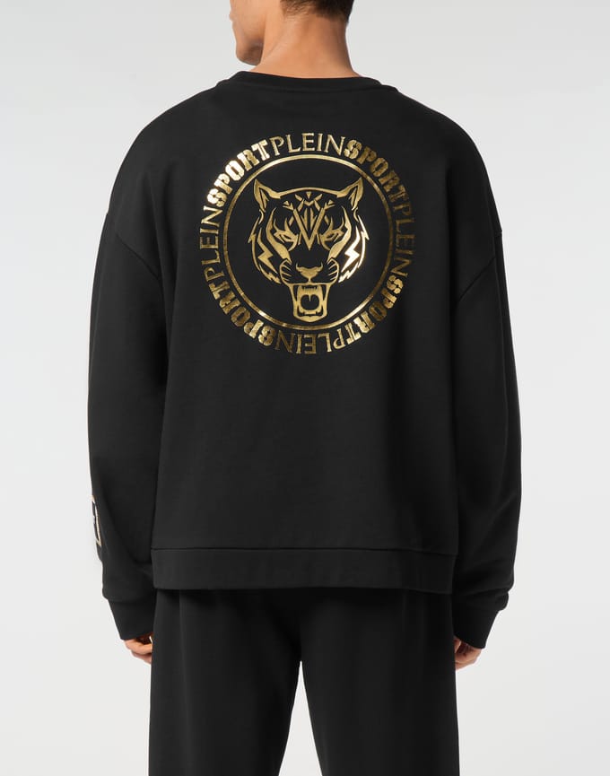 Sweatshirt Ls Roundneck Label