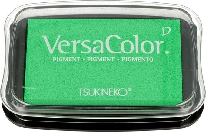 Stempelkus Versacolor green fluo - Tsukineko