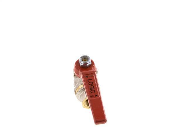 Rp 1/4 inch Siliconenvrij 2-Weg Messing Kogelkraan - BL2BN-M-FS-014