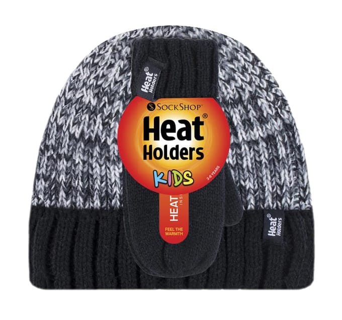 Heat Holders Thermische warme muts en wantenset voor kinderen - BTO1P6