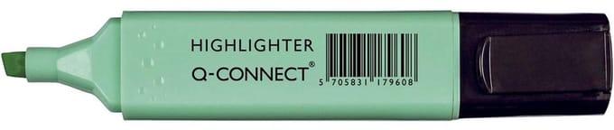 Q-CONNECT markeerstift pastel | blauw