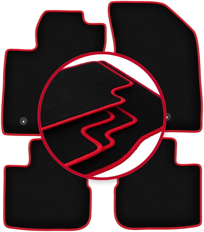 CARLUX-RED automatten voor: Fiat Tipo II hatchback (2015-)