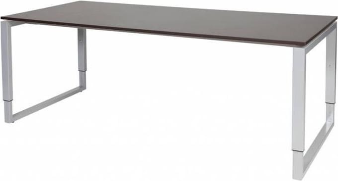 Verstelbaar Bureau - Domino Plus 200x90 logan - alu frame