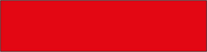 Blanco magneetsticker - rood 200 x 50 mm