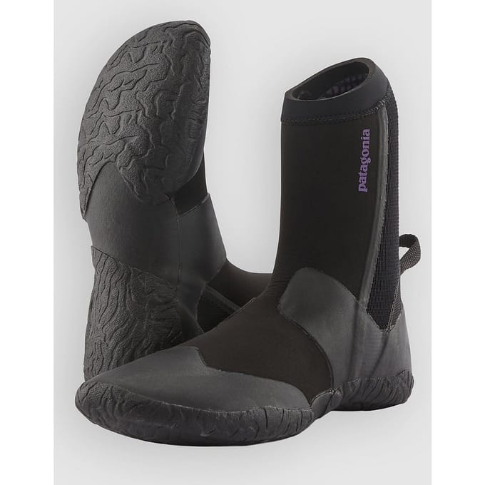 Patagonia Regulator 5mm Round Toe Surf Schoenen zwart