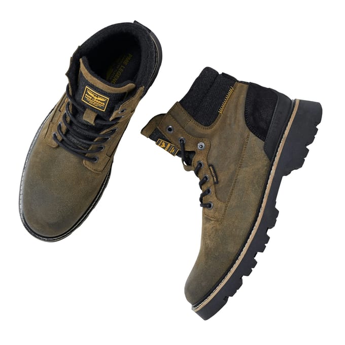 PME Legend - Heren Veterschoenen Dragan - Groen - Maat 42
