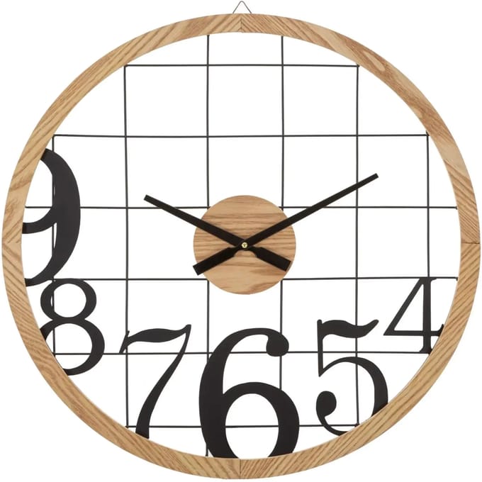 Analoge wandklok Mauro Ferretti Numbers