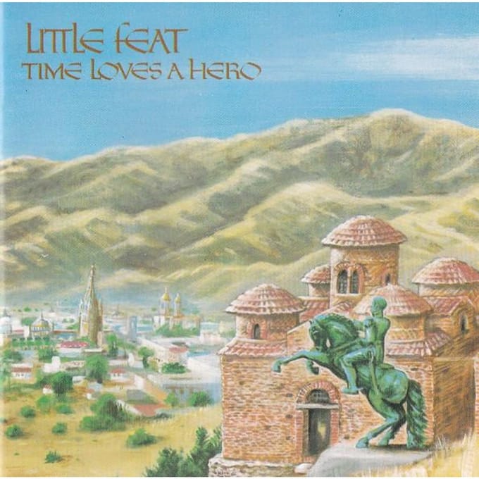 CD LITTLE FEAT  Time Loves a Hero  30152 Warner Bros. Re US Rock Gebruikt