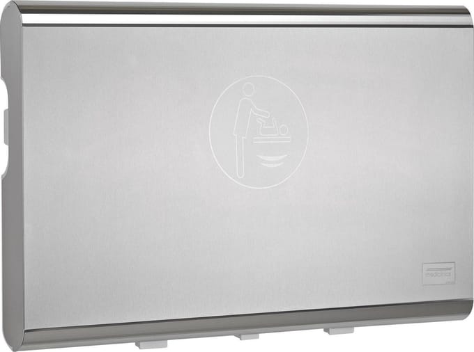 Babyverschoontafel horizontaal RVS