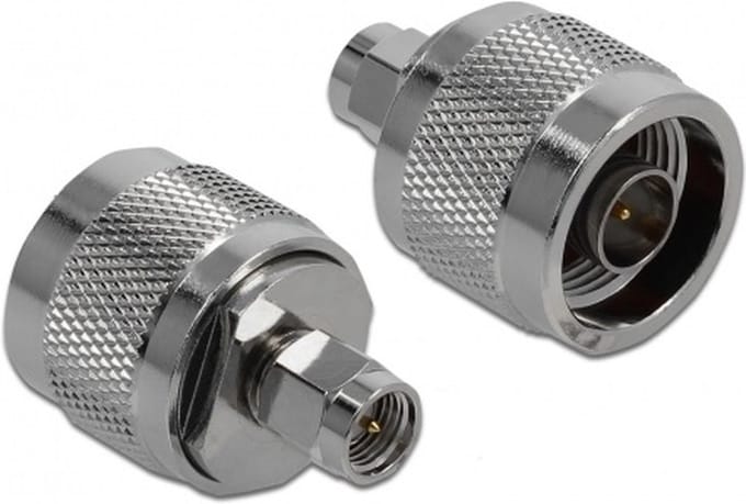 N (m) - SMA (m) adapter - 50 Ohm / 10 GHz