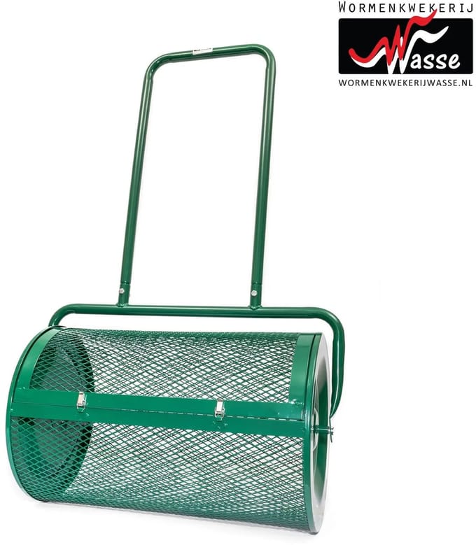 Frankys Flora - strooiwagen - compost verspreider -wormenmest - compost