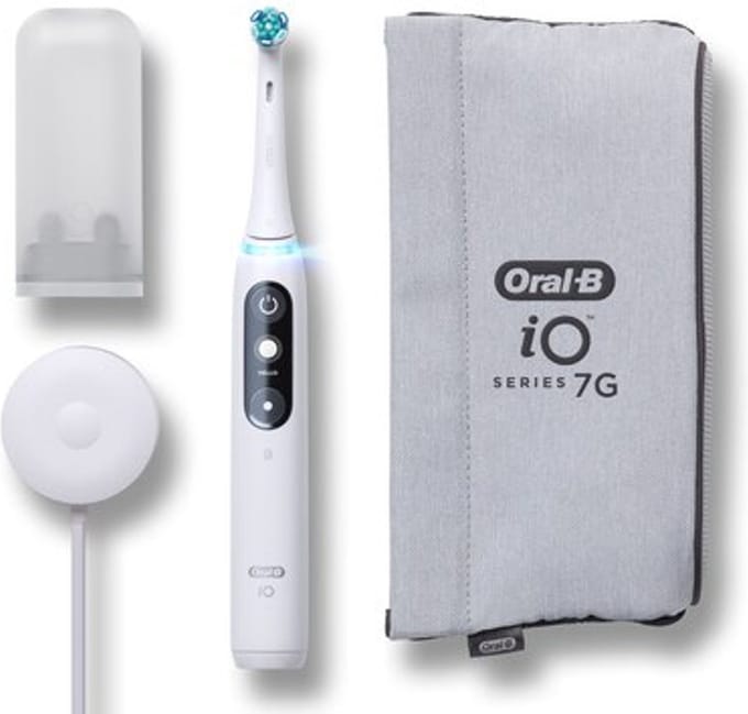 Oral-B iO 7W Wit Elektrische Tandenborstel By Braun