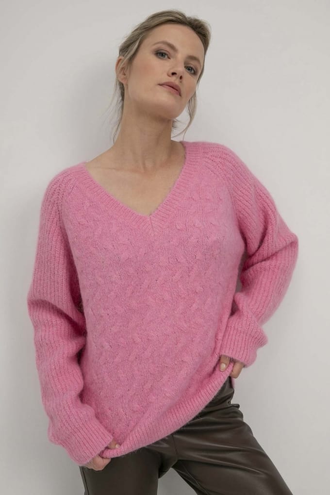 Josephine & Co Sabine Sweater Bubblegum Taglia: XS | Maglioni a maglia Outlet | Donna