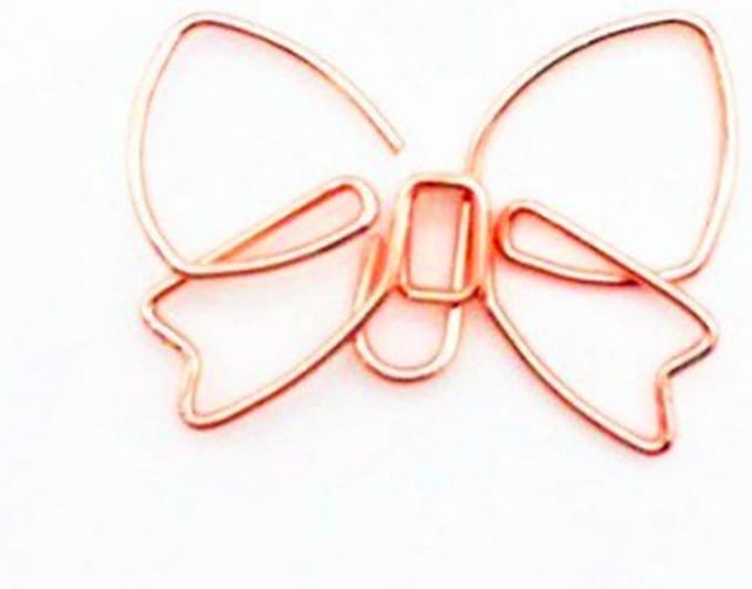ProductGoods - Paperclips Strik Roségoud -2,5 cm - 10 stuks