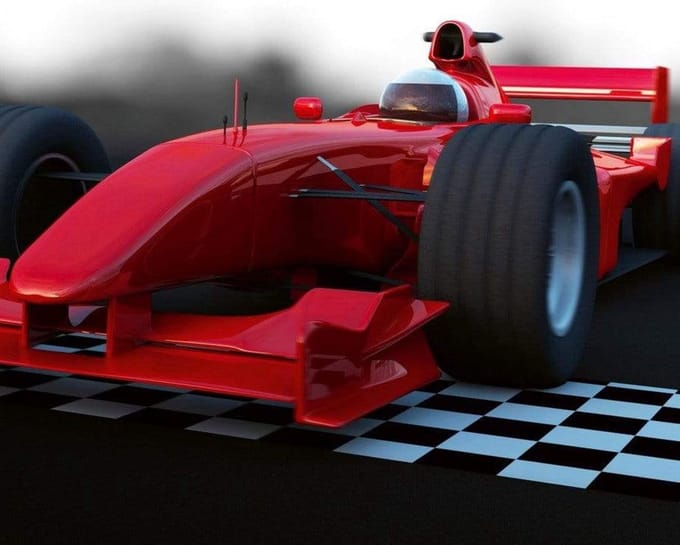 Fotobehang - Formula 225x250cm - Vliesbehang