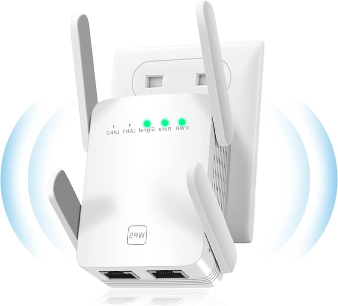 Wifi Versterker - Stopcontact Repeater Draadloos - Extender