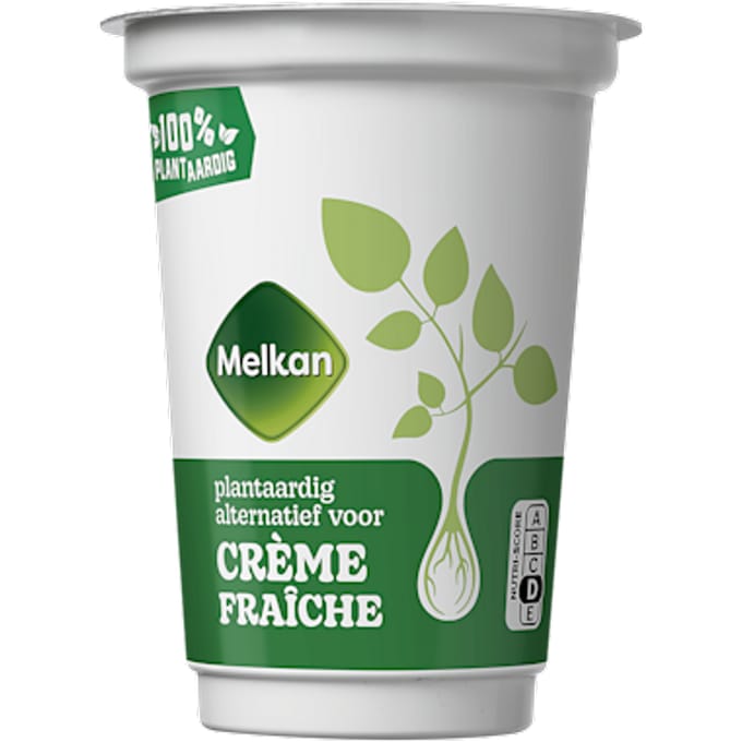 plantaardige crème fraiche