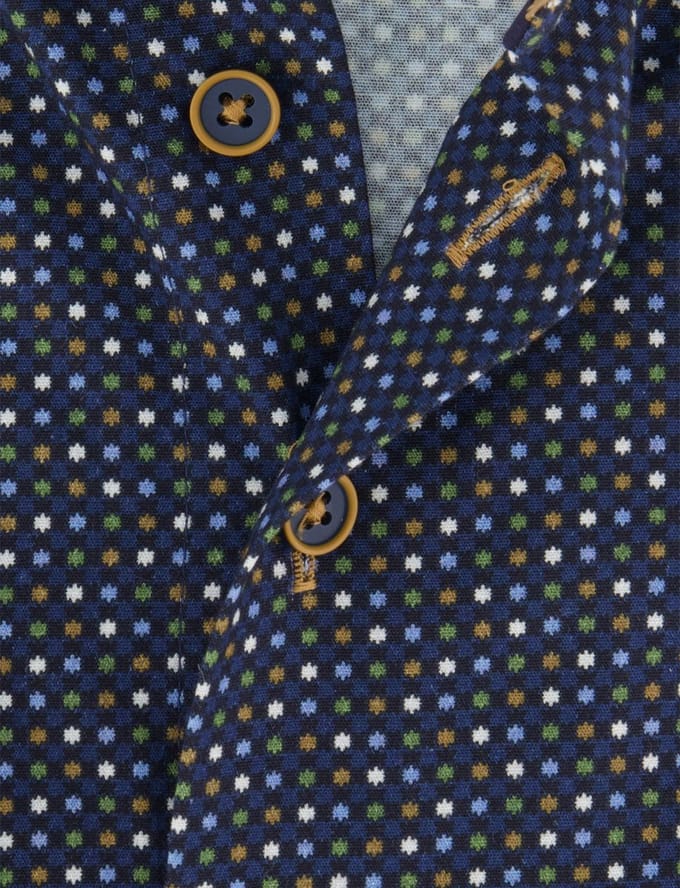 Overhemd Eden Valley Regular Fit donkerblauw