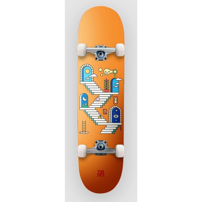 Tricks Stairs 8.0"x31.85" MAXI Complete patroon