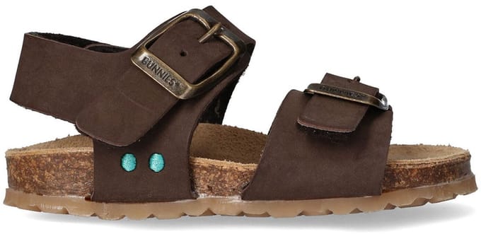 Bunnies - Bonny Beach Sandaal - Bruin - Maat 26