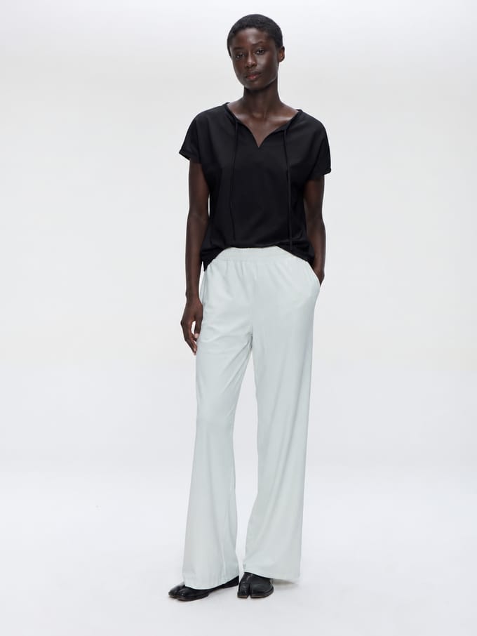 Carla top technical jersey | Black - Black / XXS