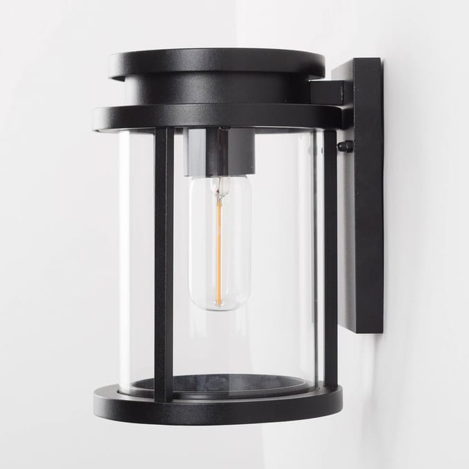 KS Verlichting Sydney Muurlamp Zwart met LED