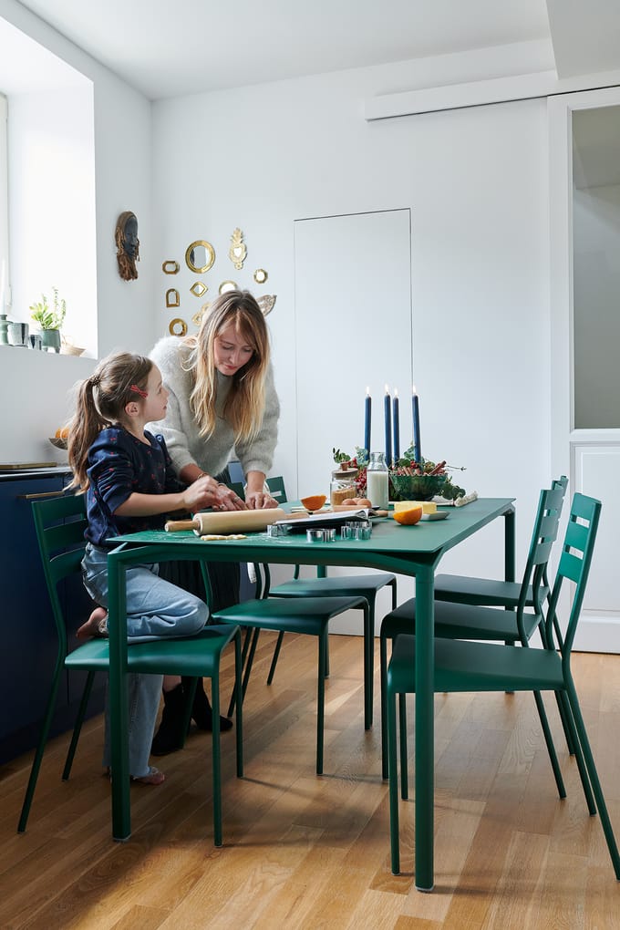 Fermob - Facto stoel - 02 cedergroen