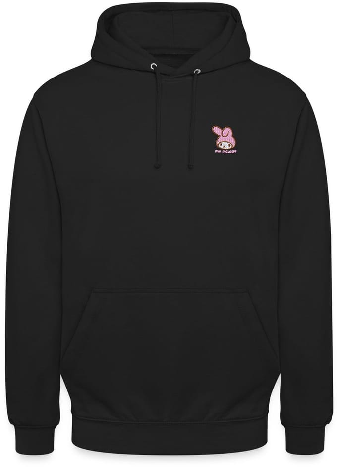 My Melody Geborduurd Portret Hoodie Unisex