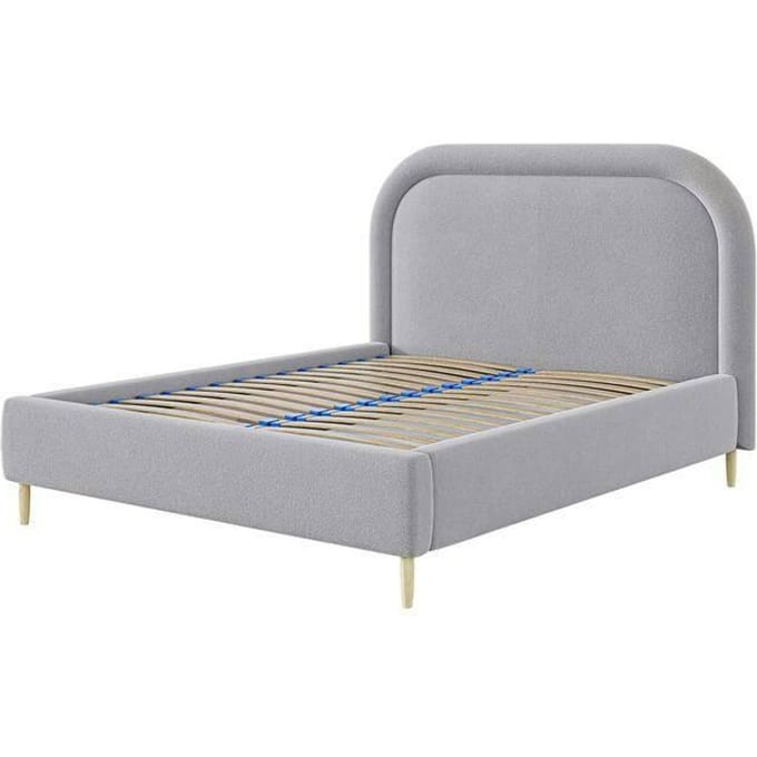 Bedframe Lorena chenille 140 x 200 cm | NADUVI Collection