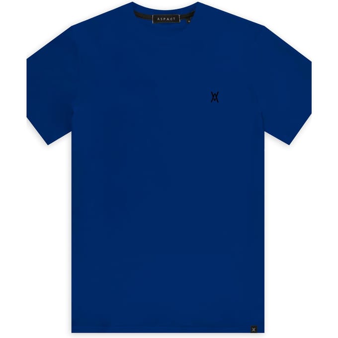 Aspact Unisex Zuri Tee Blue Größe: XS | Hemden Outlet | Unisex | Blau