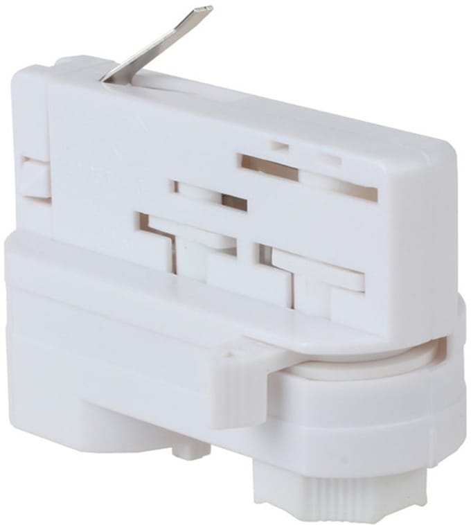 Spanningsrail Connector Hanglamp - Facto - 3 Fase - Wit