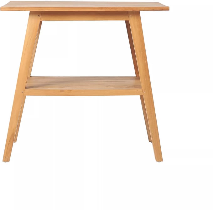 Vente-unique Badkamermeubel in teakhout - 80 cm - BOBOTSARI