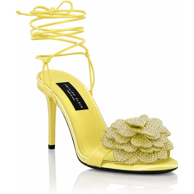 Sandalen Met Hoge Hak Flower